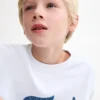 Kurzärmeliges bedrucktes T-Shirt Kurzärmeliges bedrucktes T-Shirt