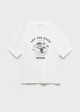 Kurzärmeliges bedrucktes T-Shirt