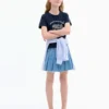 Kurzärmeliges bedrucktes T-Shirt Kurzärmeliges bedrucktes T-Shirt