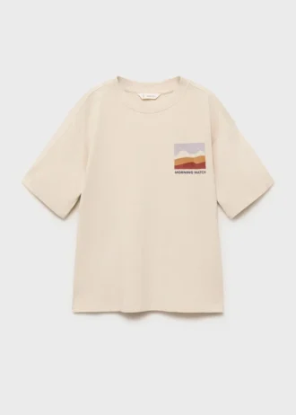 Kurzärmeliges bedrucktes T-Shirt