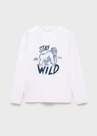 Kurzärmeliges bedrucktes T-Shirt
