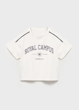 Kurzärmeliges bedrucktes T-Shirt