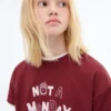 Kurzärmeliges bedrucktes T-Shirt Kurzärmeliges bedrucktes T-Shirt