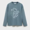 Kurzärmeliges bedrucktes T-Shirt Kurzärmeliges bedrucktes T-Shirt