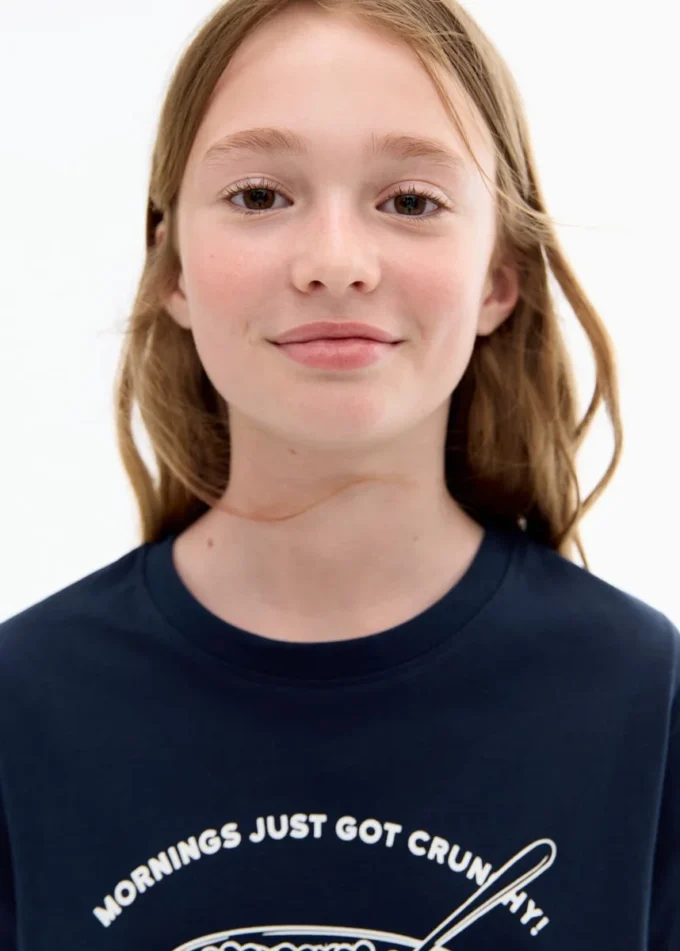 Kurzärmeliges bedrucktes T-Shirt Kurzärmeliges bedrucktes T-Shirt