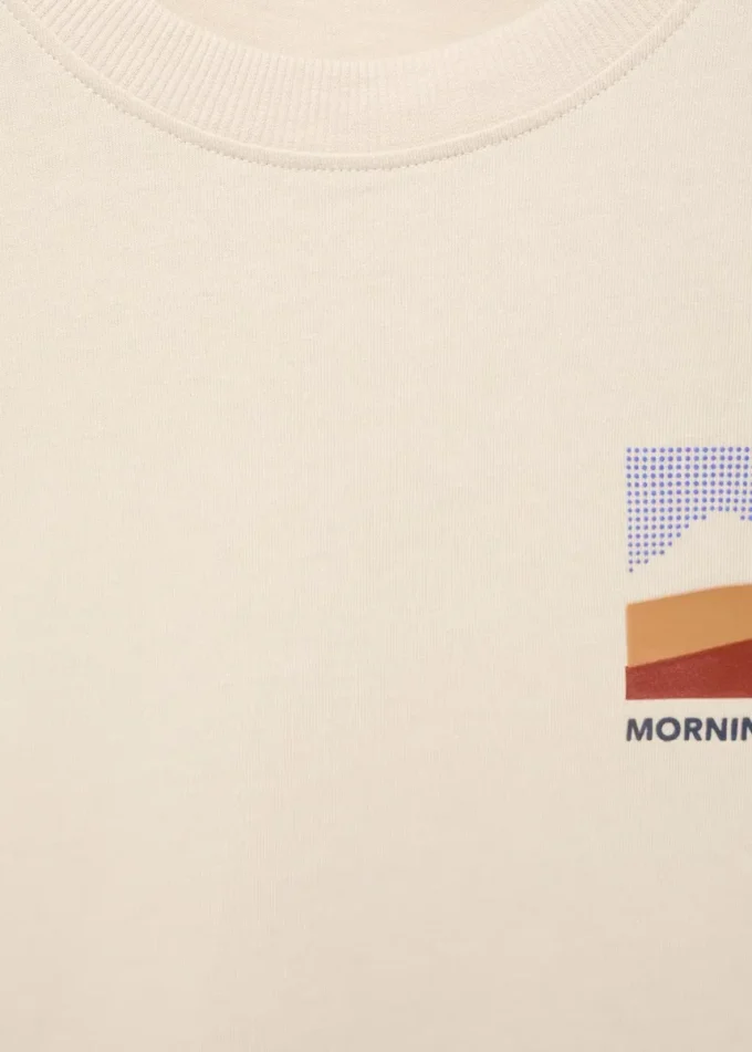 Kurzärmeliges bedrucktes T-Shirt Kurzärmeliges bedrucktes T-Shirt