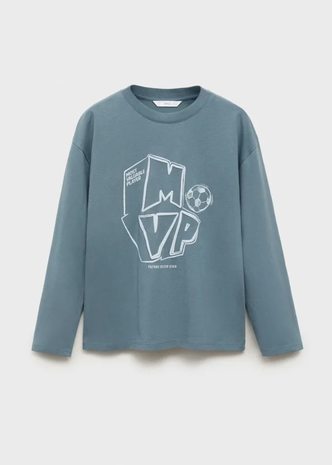 Kurzärmeliges bedrucktes T-Shirt Kurzärmeliges bedrucktes T-Shirt