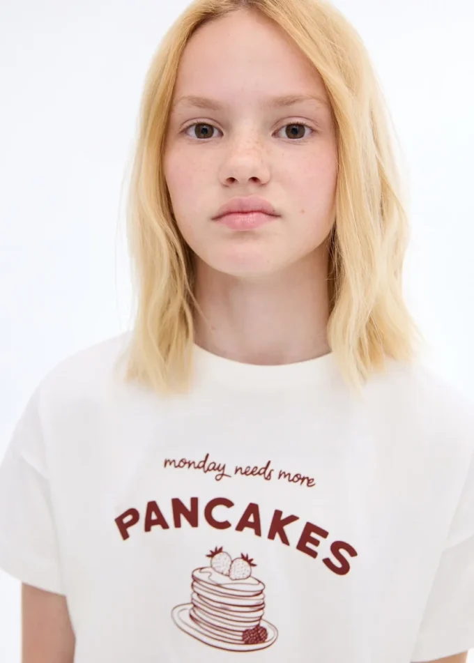 Kurzärmeliges bedrucktes T-Shirt