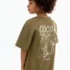 Kurzärmeliges bedrucktes T-Shirt Kurzärmeliges bedrucktes T-Shirt