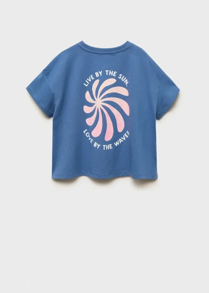 Kurzärmeliges bedrucktes T-Shirt