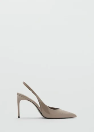 Lackleder-Schuhe mit Absatz