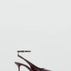 Lackleder-Schuhe mit Absatz