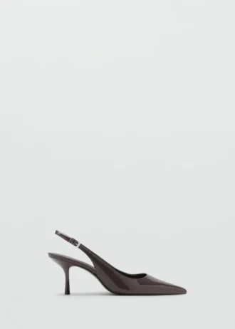 Lackleder-Schuhe mit Absatz