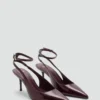 Lackleder-Schuhe mit Absatz