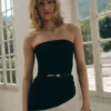 Lange ausgestellte Hose