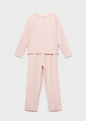Lange Baumwollpyjamas