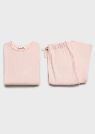 Lange Baumwollpyjamas
