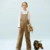 Lange Cord-Latzhose Lange Cord-Latzhose