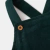 Lange Cord-Latzhose