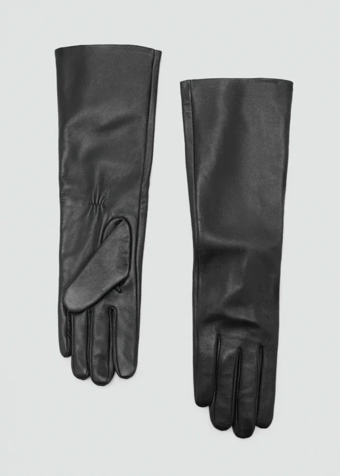 Lange Lederhandschuhe Lange Lederhandschuhe