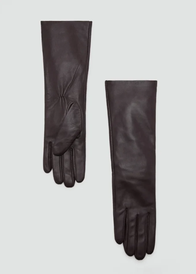 Lange Lederhandschuhe Lange Lederhandschuhe