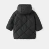 Langer Anorak mit Fellimitatfutter Langer Anorak mit Fellimitatfutter