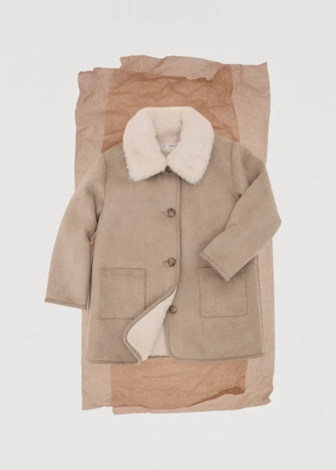 Langer doppelseitiger Mantel Langer doppelseitiger Mantel