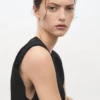 Langer Jumpsuit mit Rüschen