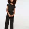 Langer Overall aus Lurex