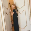 Langer Overall aus Lurex