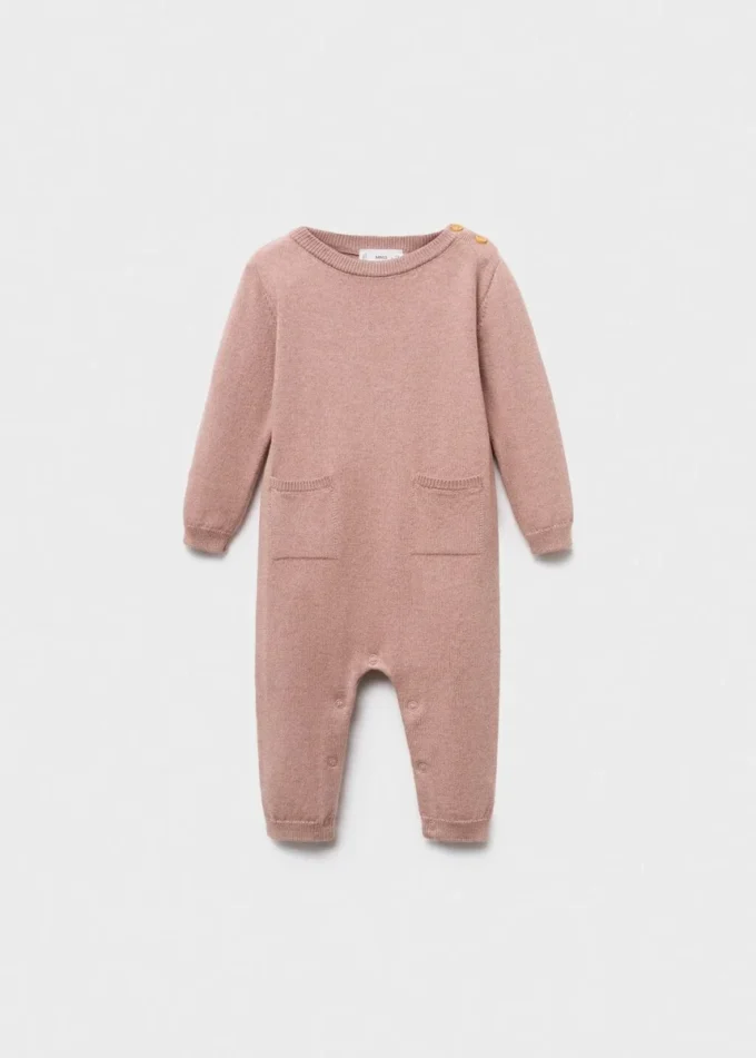 Langer Overall mit Brusttasche Langer Overall mit Brusttasche