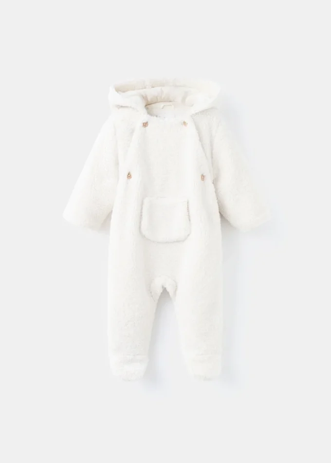 Langer Shearling-Mantel Langer Shearling-Mantel