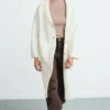 Langer Strickmantel Langer Strickmantel