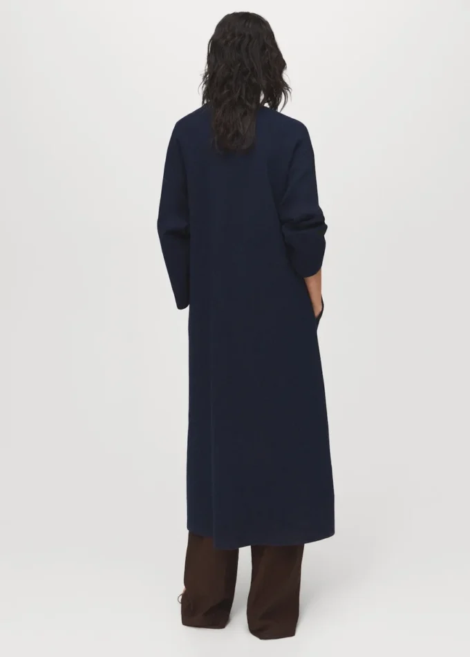 Langer Strickmantel Langer Strickmantel