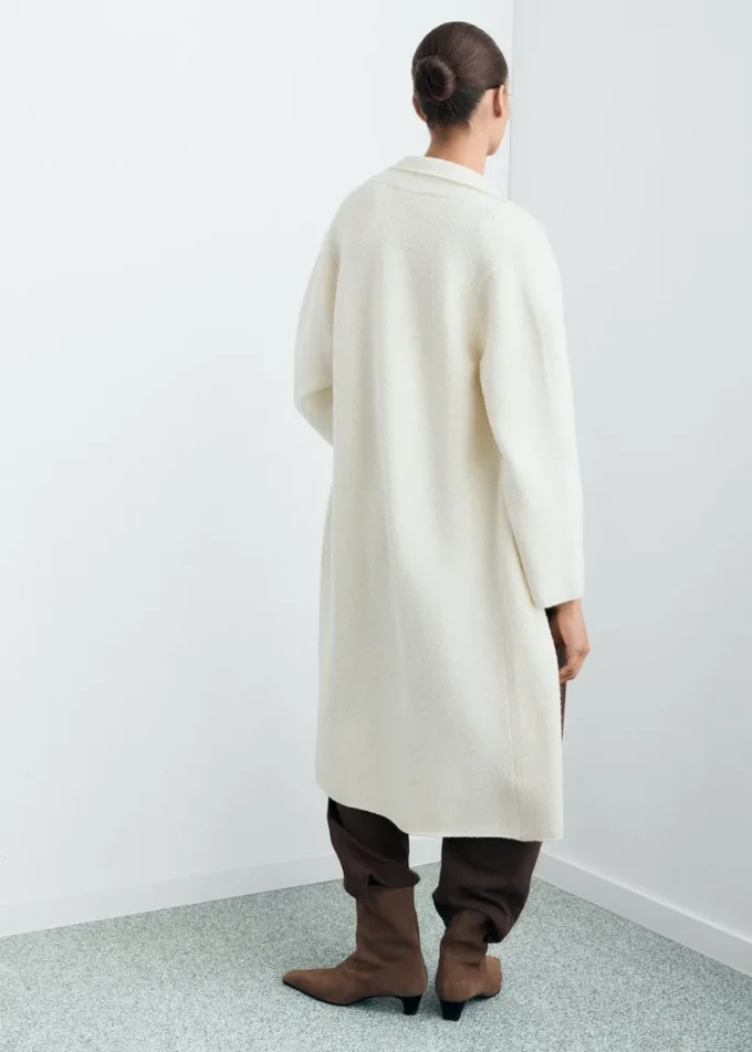 Langer Strickmantel Langer Strickmantel