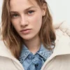 Langer, wattierter Anorak mit Kapuze Langer, wattierter Anorak mit Kapuze