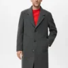 Langer Wollmantel Langer Wollmantel
