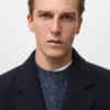 Langer Wollmantel Langer Wollmantel
