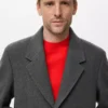 Langer Wollmantel Langer Wollmantel
