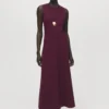 Langes ausgestelltes Kleid Langes ausgestelltes Kleid