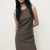 Langes Modal-Kleid Langes Modal-Kleid