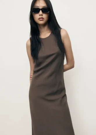 Langes Modal-Kleid