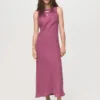 Langes Modal-Kleid Langes Modal-Kleid