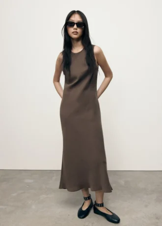 Langes Modal-Kleid