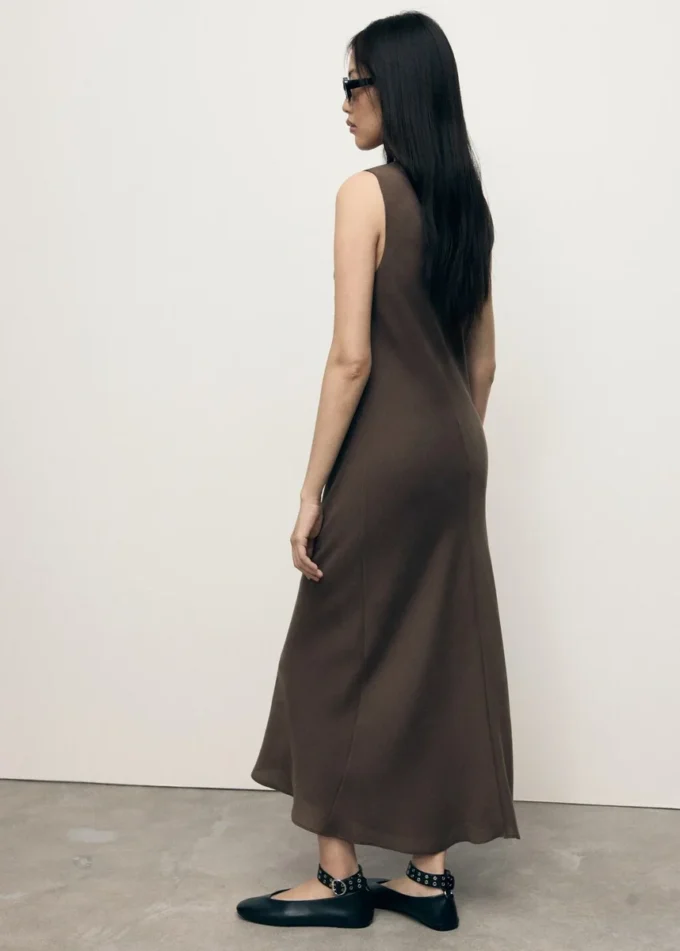 Langes Modal-Kleid Langes Modal-Kleid