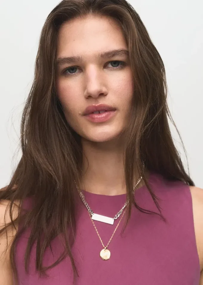 Langes Modal-Kleid Langes Modal-Kleid