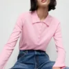 Langärmeliger Pullover mit Rollkragen