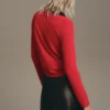 Langärmeliger Pullover mit Rollkragen