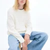 Langärmeliger Strickpullover