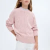 Langärmeliger Strickpullover